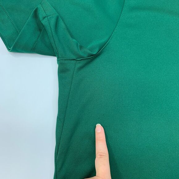Nike Polo Shirt Mens XL Extra Large Green CV Basketball Dri Fit Short Sleeve - Picture 8 of 15